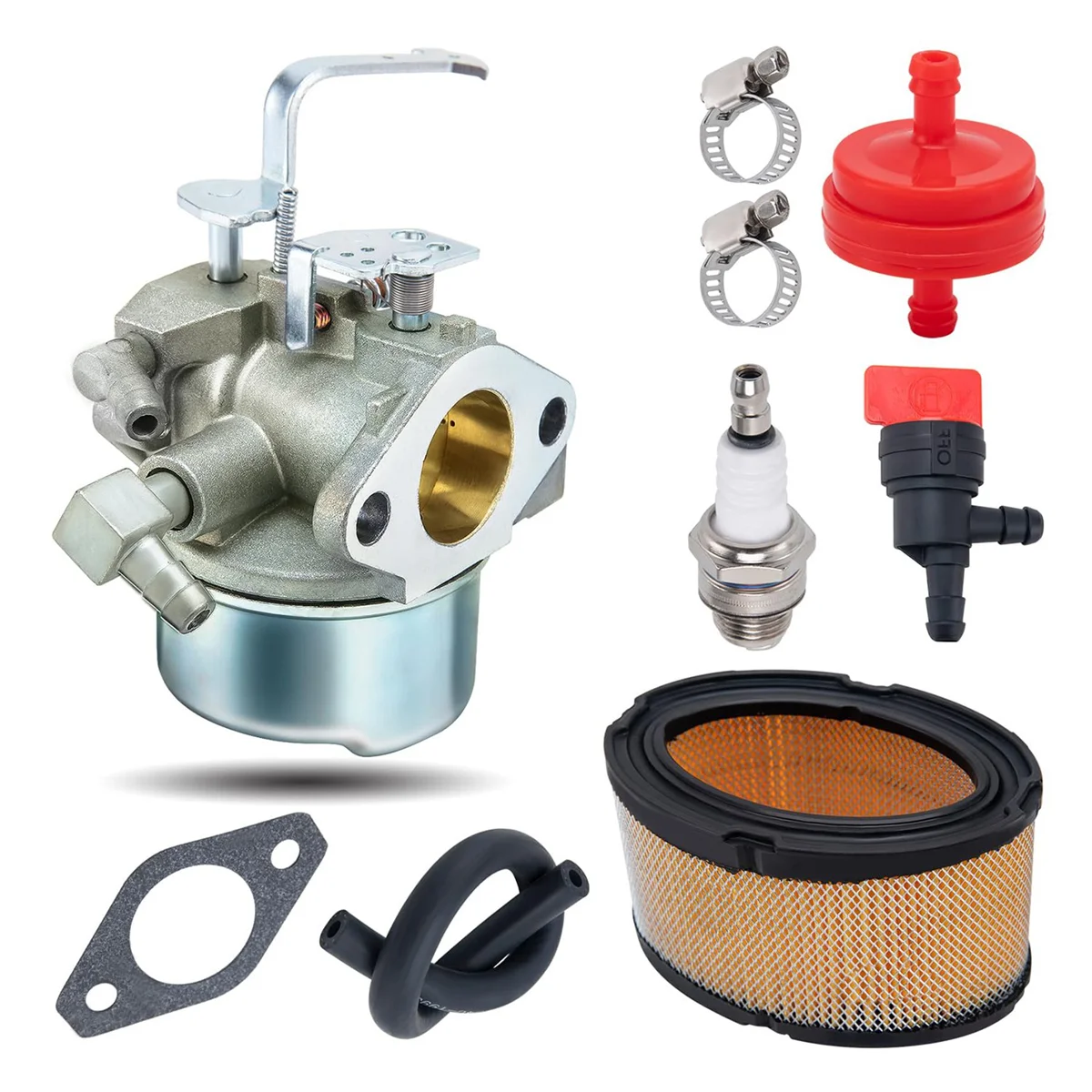 640152 Carburetor for Tecumseh 640152A 640023 640051 640140 640260B HM80 HM90 HM100 8-10 HP Engine Snow Blower Mower