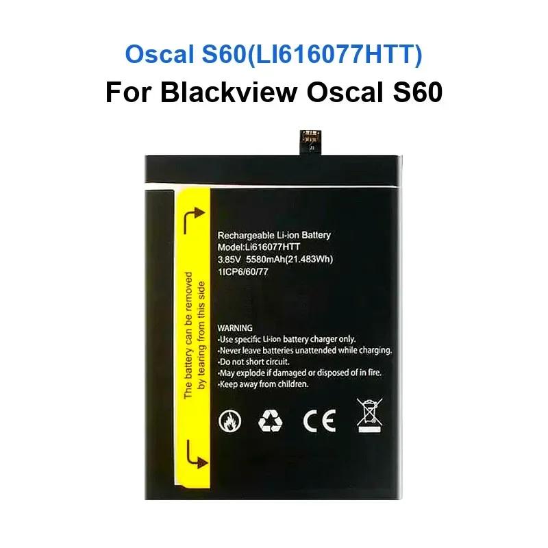 بطارية لـ Blackview Oscal Tiger 12 Li426595ADTHP VGOTEL Note 24 C20 Pro C80 C60 S60 Li426595ADTHP LiV455882ARTGH LIFHPV466595P #5