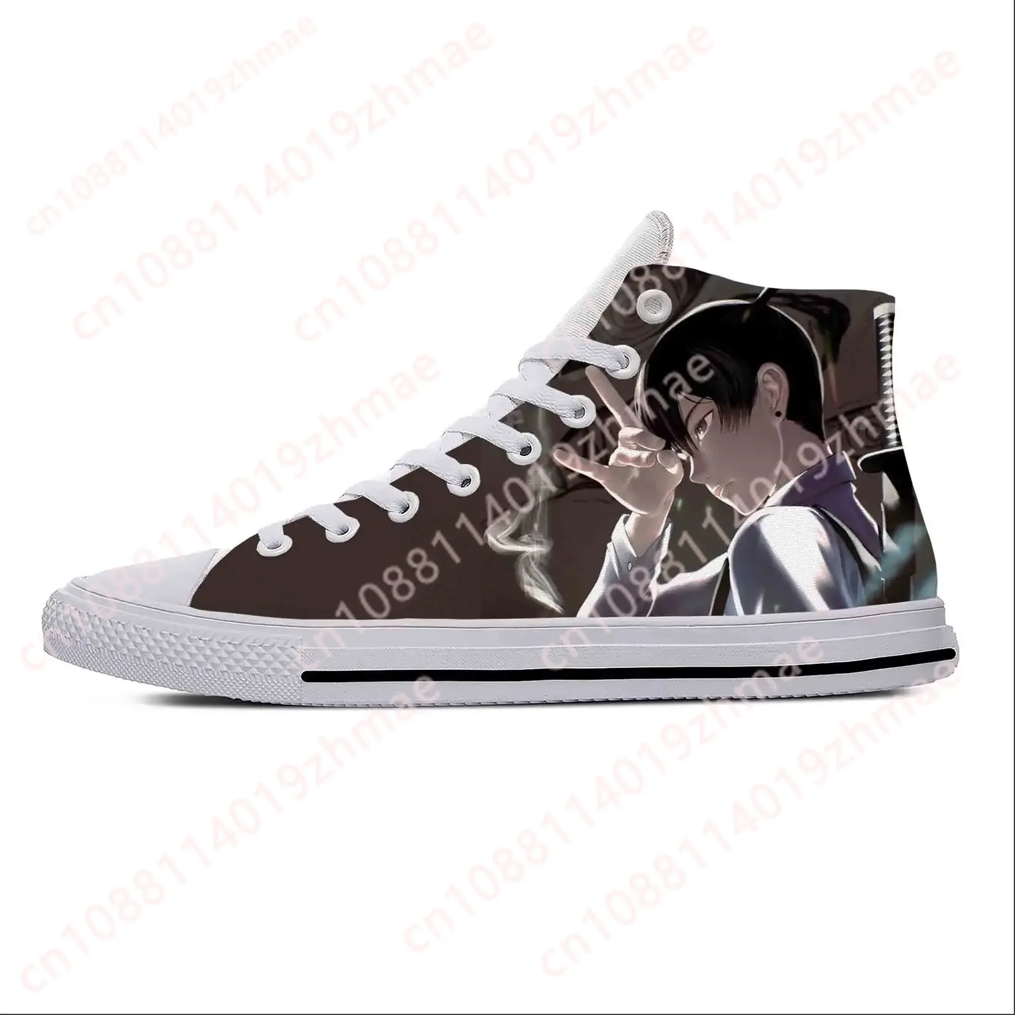 

Hot Anime Manga Cartoon Chainsaw Man Hayakawa Aki Casual Shoes Lightweight Board Shoes Breathable Men Women High Top Sneakers