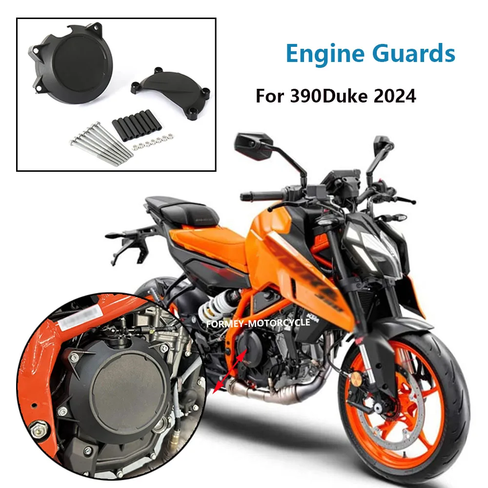 New Motorcycle Accessories Side Sliders Engine Guard Protection Crash Pads For 390Duke 390 Duke 390DUKE 390 DUKE 2024