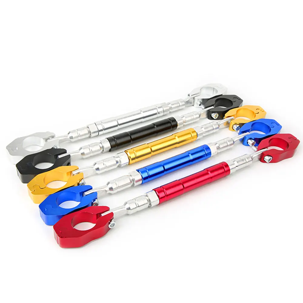 

22mm Motorcycle Handlebar Handle Grip Adjustable Crossbar Balance Bracket Regulator Steering Wheel Reinforcing Modification Part