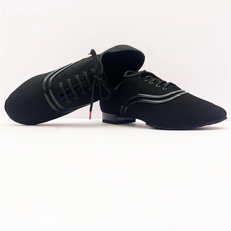 Gentlemen Famous Modern Sequence Dance Mens Ballroom Dance Studio Bachata Creative Fox Step Trainers Social Dancing Sneakers
