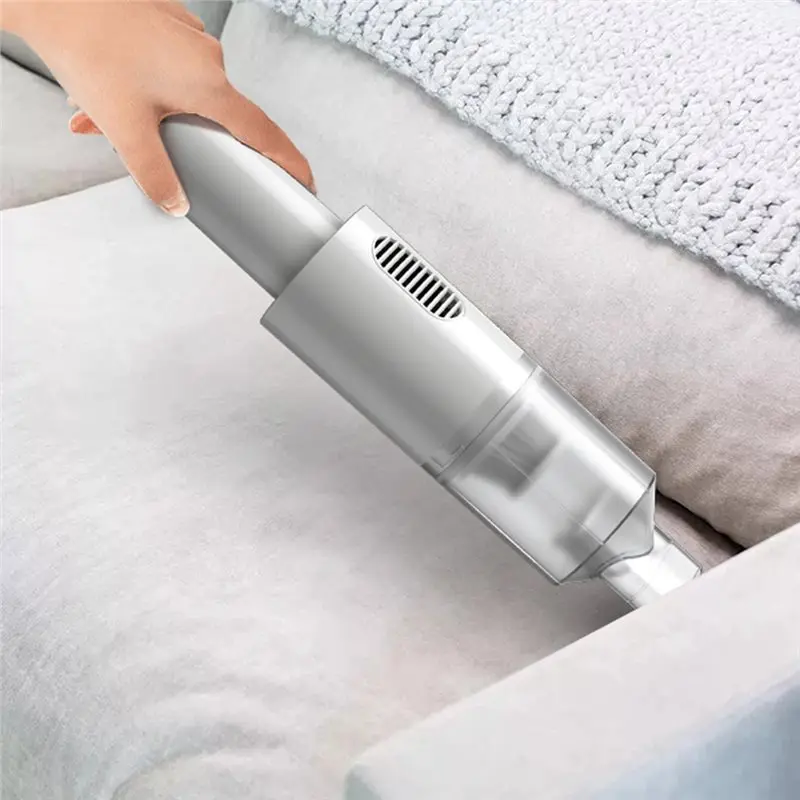 B59B-Car Vacuum Cleaner Wireless Handheld Rechargeable 17000 Pa Strong Suction Multi-Functional Battery Power Grey