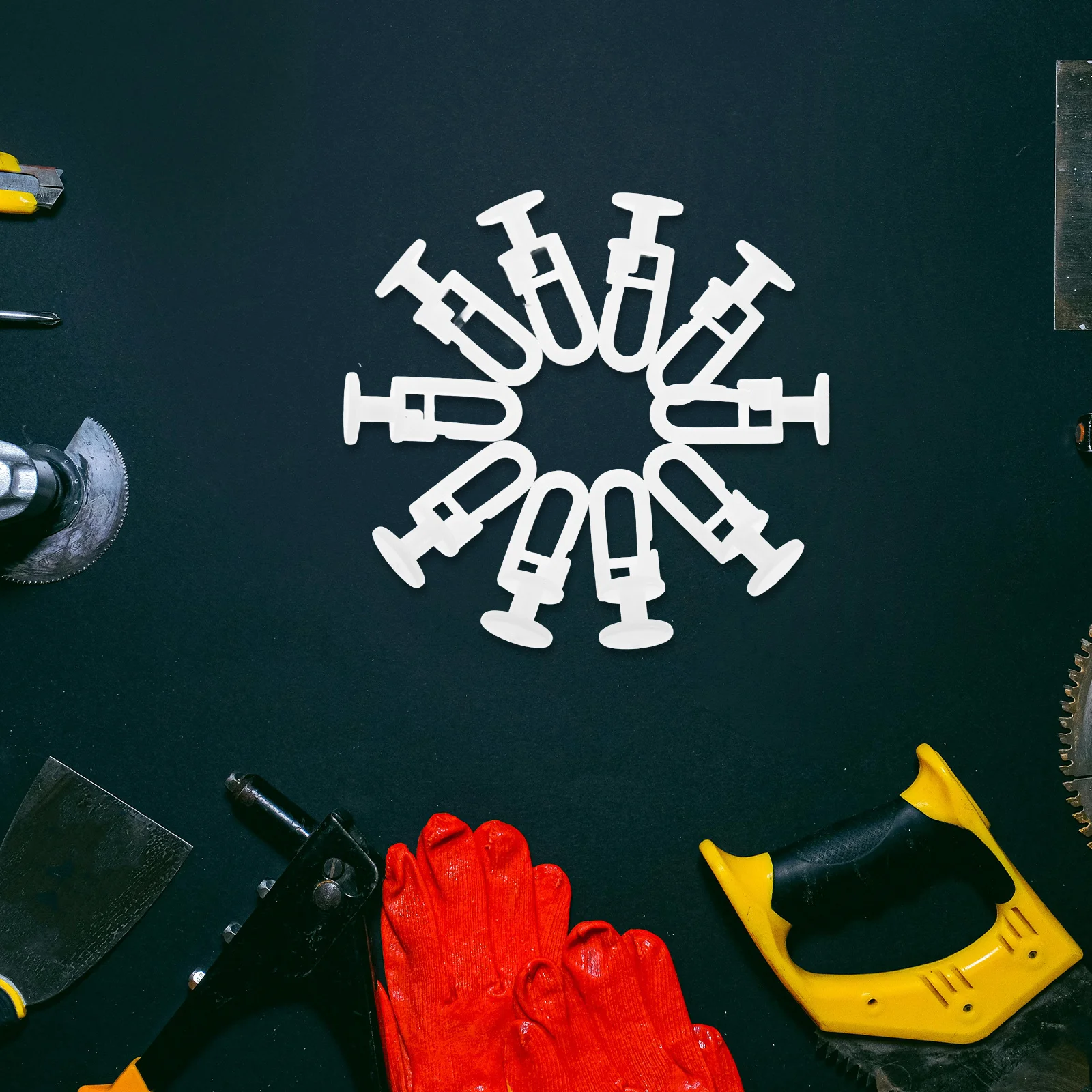 

50Pcs Curtain Track Accessories Plastic Sliding Hooks Smooth Silent Operation Flexible Rail for Ceiling Windows