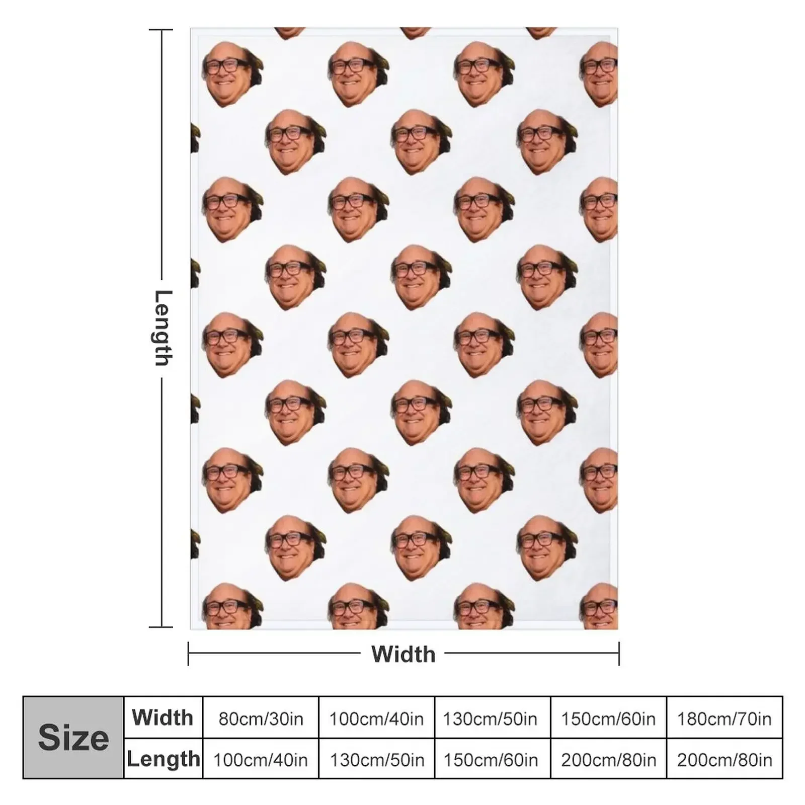 Danny Devito Throw Blanket Hair Thermals For Travel Decoratives Blankets