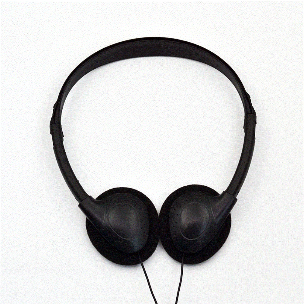 1 pçs universal 3.5mm com fio computador fone de ouvido sem microfone gaming fone de ouvido com cancelamento de ruído esportes mp3 fone de ouvido com fio estéreo