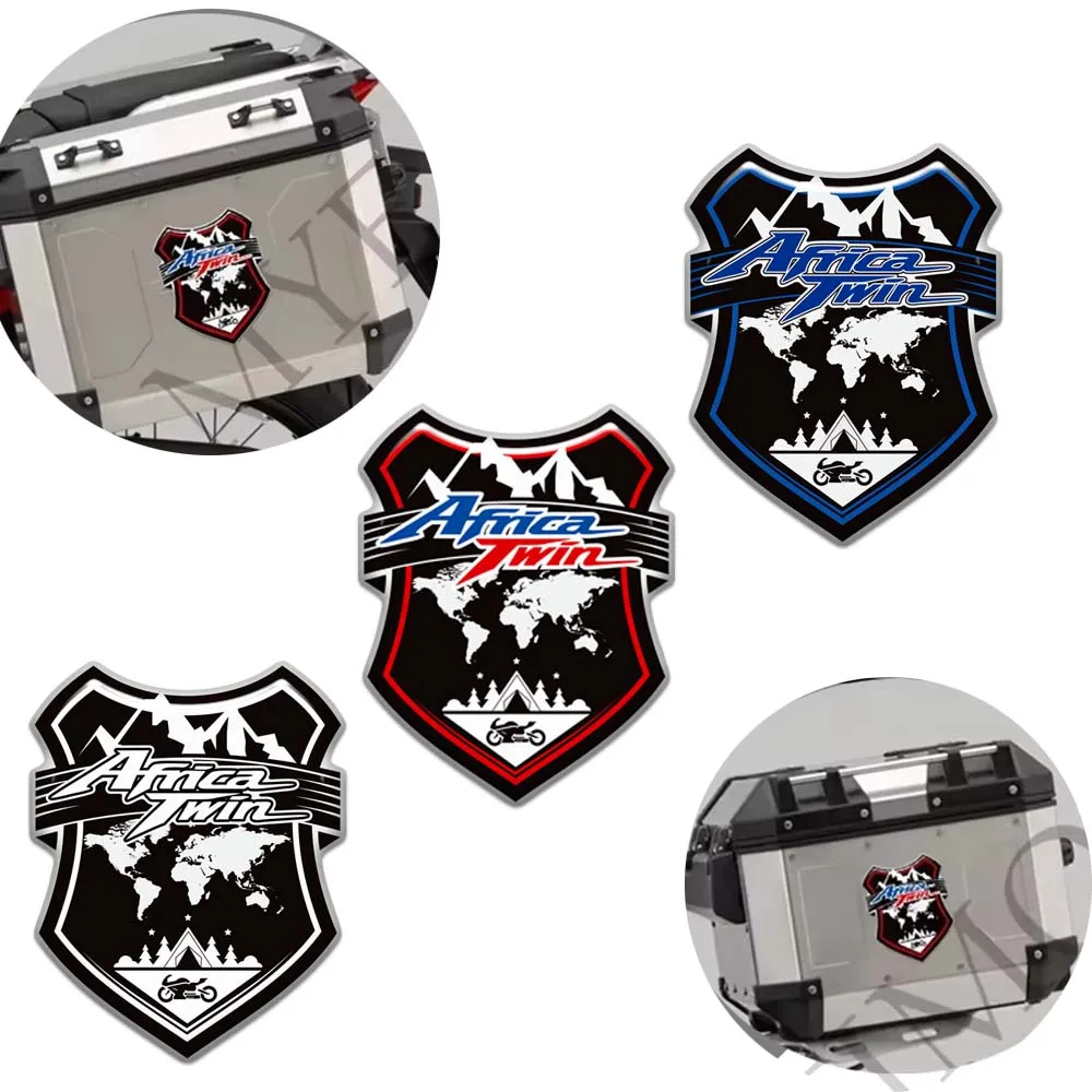 

Motorcycle For Honda Africa Twin CRF1000L CRF1100 L CRF1000 CRF 1100 Adventure Tank Pad Trunk Luggage Case Windshield Stickers