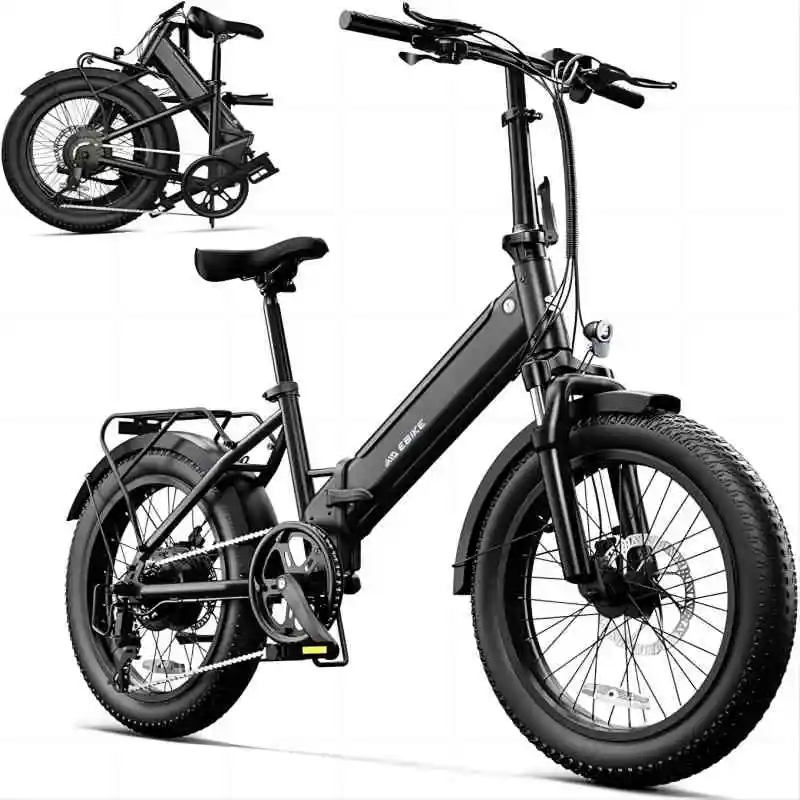 

Electric Bike for Adults, 1000W Peak Motor EBike with 36V/7.8Ah/10.4Ah Removable Battery, 25 MPH Electric Bicycle, 20"
