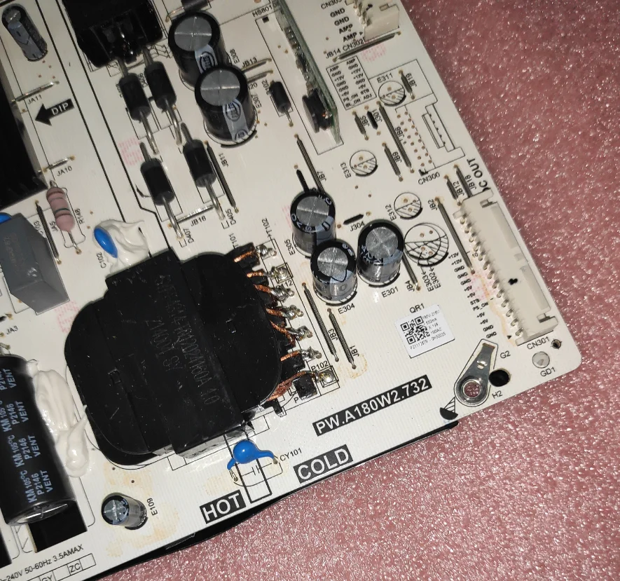 PW.A180W2.732 لوحة طاقة تلفزيون LED، تم اختبارها جيدًا، مواصفات الصورة المادية 2
