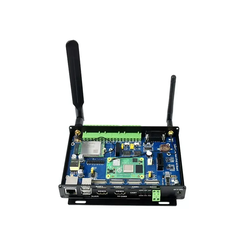 Hot Raspberry PI CM4 Computing Module Baseboard RS485 RS232 POE Power Internet Of Things Industrial Computer Expansion Board