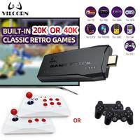 Video Game Console TV HD NEW Game Stick 4K 128 GB Retro Games For PS1/GBA/MAME/SEGA Everdrive Save/Search/Adding