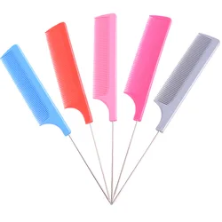 1pcs Pointed Tail Hair Comb Anti-static Professional Hair Brush Straightener Hot Comb Salon Hair Styling Tool Barber Accessories