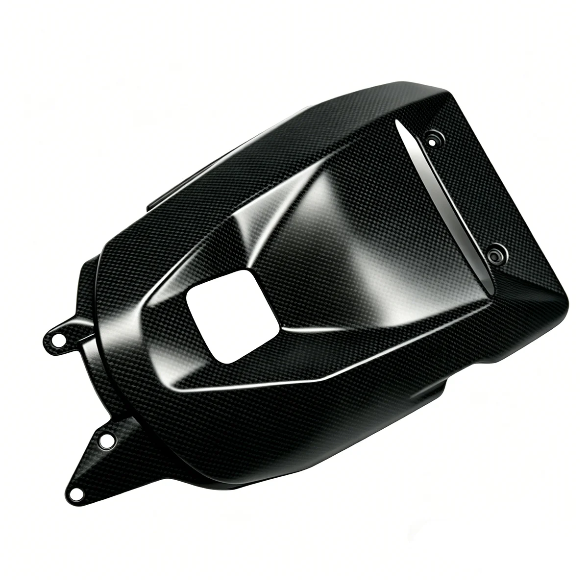 3K Carbon Fiber Exhaust Hood Exhaust Floor Plate For DUCATI Multistrada Panigale V2 2025 Motorcycle Accessories