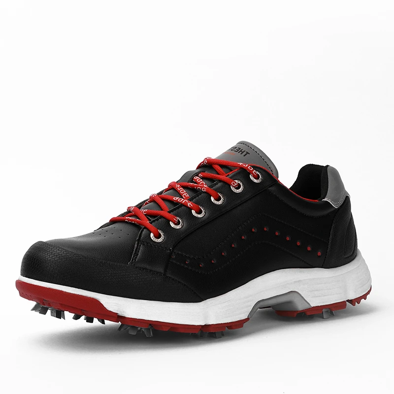 

Big Size 39-49 Golf Shoes for Men Anti-Slip Spikes Golf Sneakers Comfortable Walking Shoes for Mens Outdoor Golfing Sneakers
