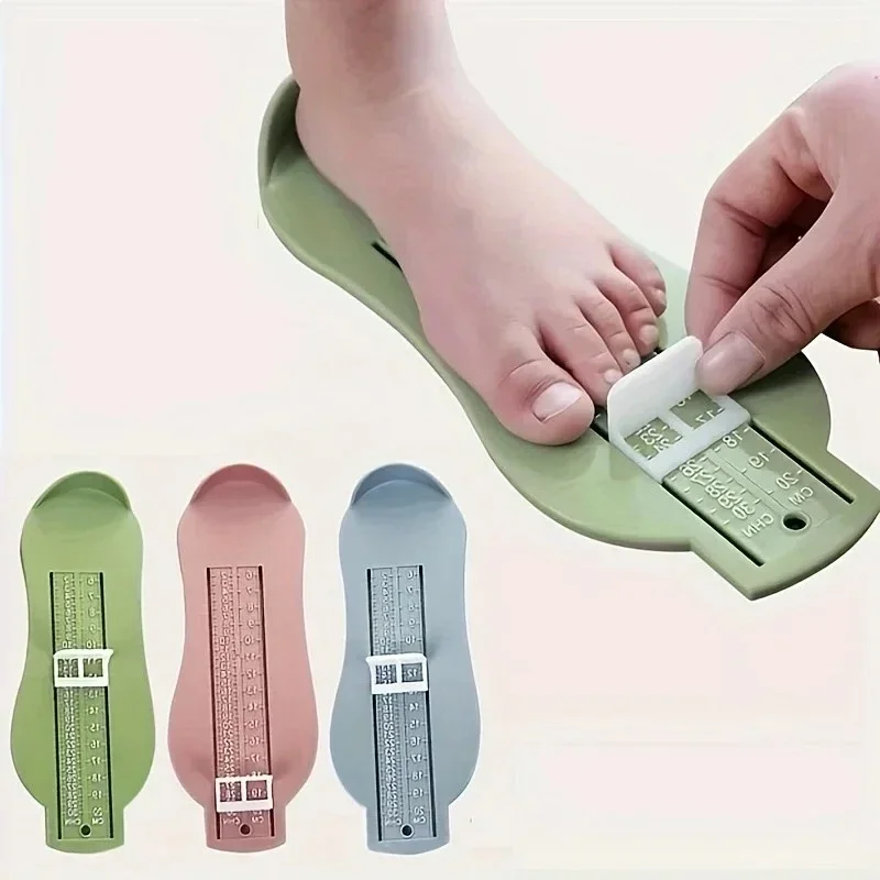 

Baby Foot Ruler Kids Foot Length Measuring Device Child Shoes Calculator for Children Infant Shoes Fittings Gauge Tools