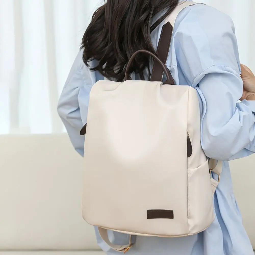 

Многослойный нейлоновый рюкзак большой емкости, противоугонная Оксфордская школьная сумка для студентов, 15,6-дюймовая водонепроницаемая дорожная сумка на плечо, школьная сумка