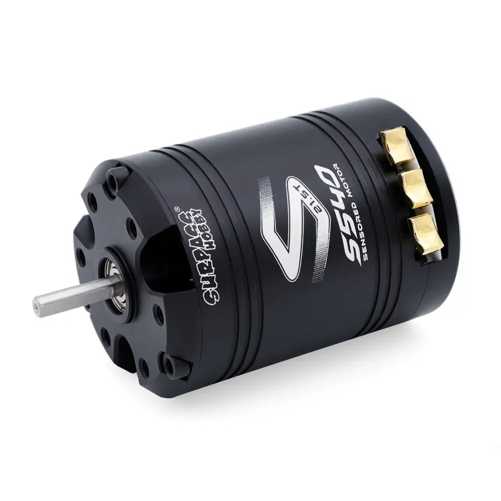 SURPASS HOBBY Brushless Motor ESC Combo Sensored S540 17.5T 21.5T Motor 60A Sensored ESC 32-bit 6V/3A BEC For 1/10 RC Cars