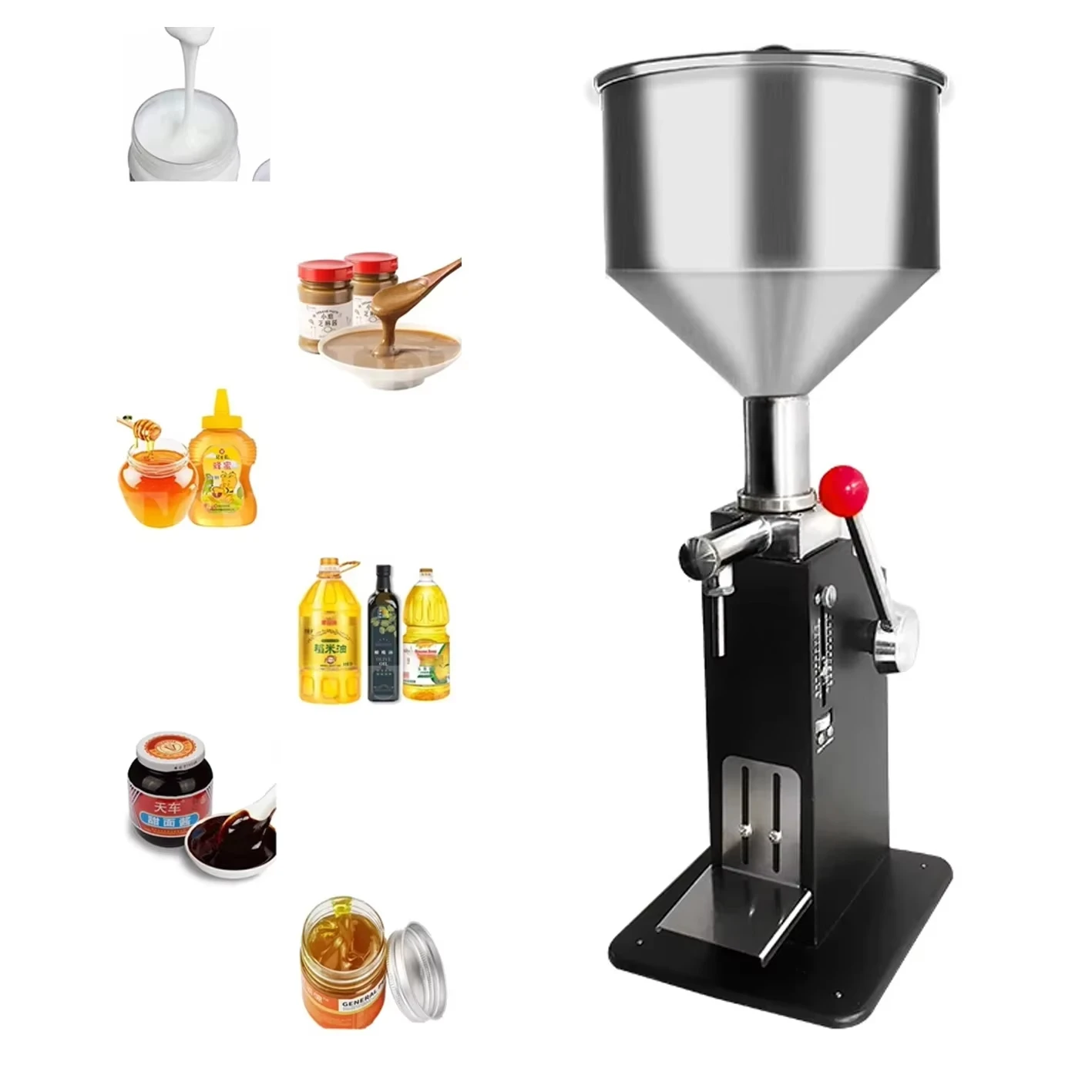 

A03 Manual Filling Machine for Cream Cosmetic Lotion Hand Filling Machine