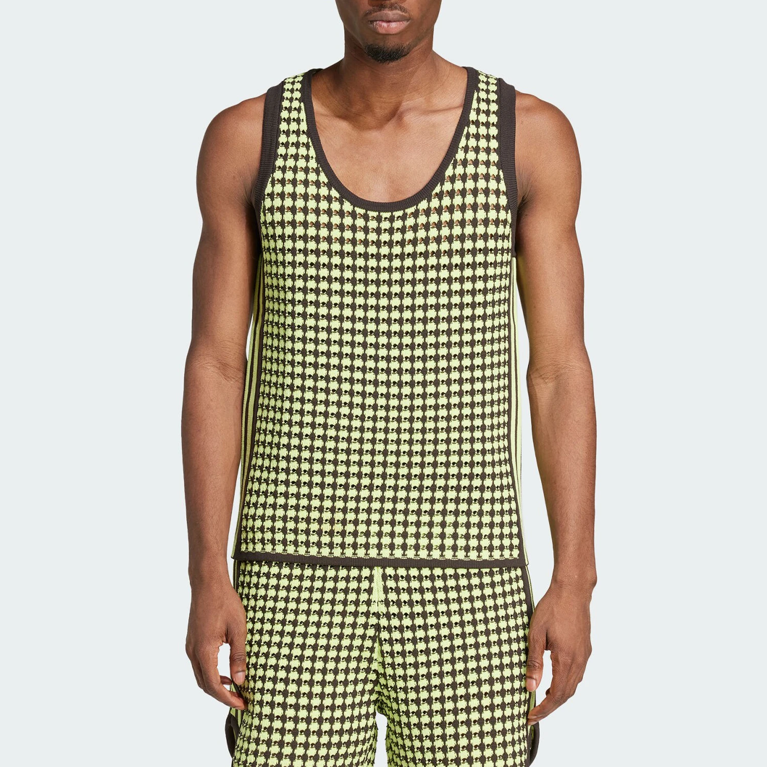 

Adidas genuine Trefoil Men's Fashion Casual Knit Sport Vest IY2046