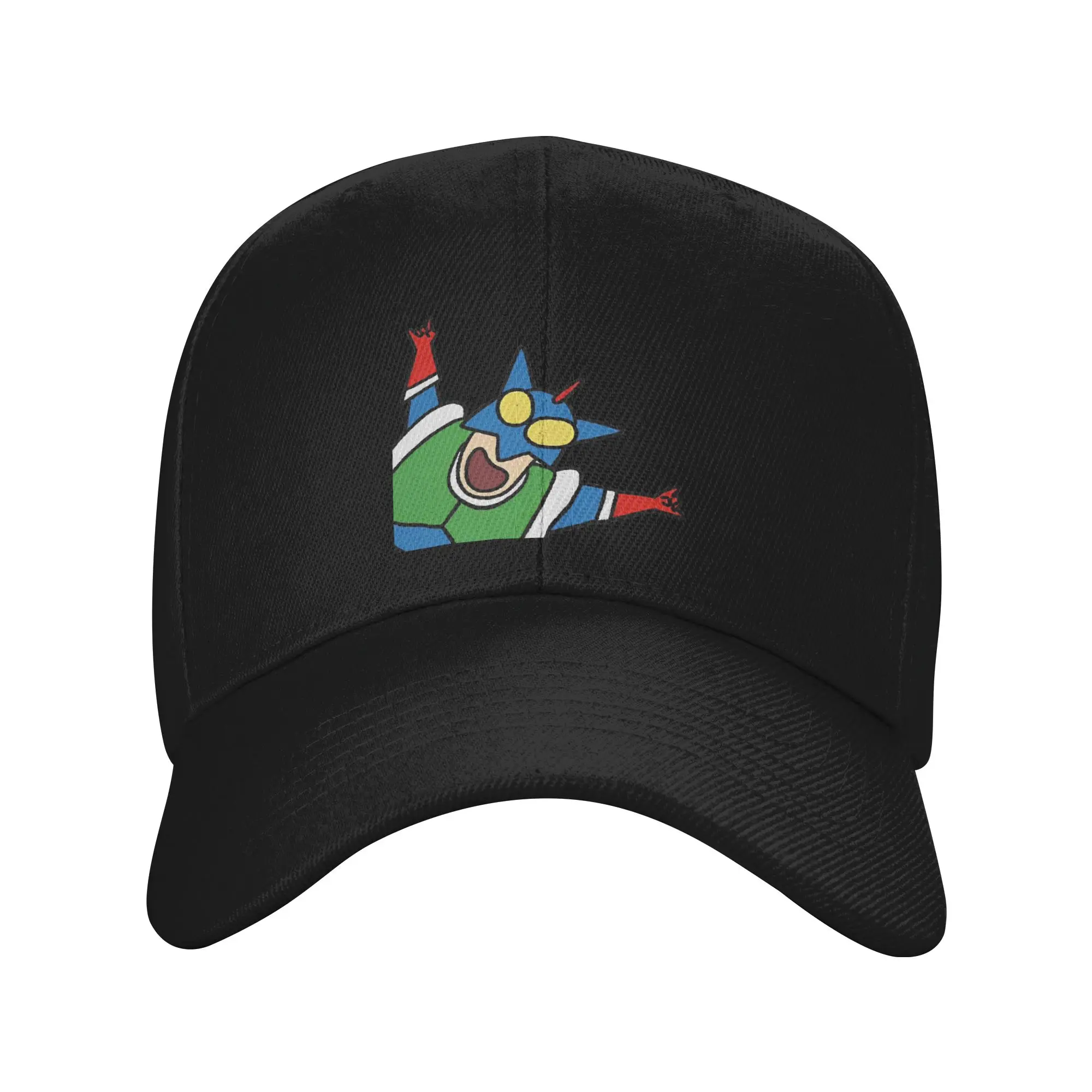 Akushon Kamen Crayon Shin-chan Baseball Cap Men Women Fashion Sun Hat  Dad Hat Adjustable Polyester Racing Cap