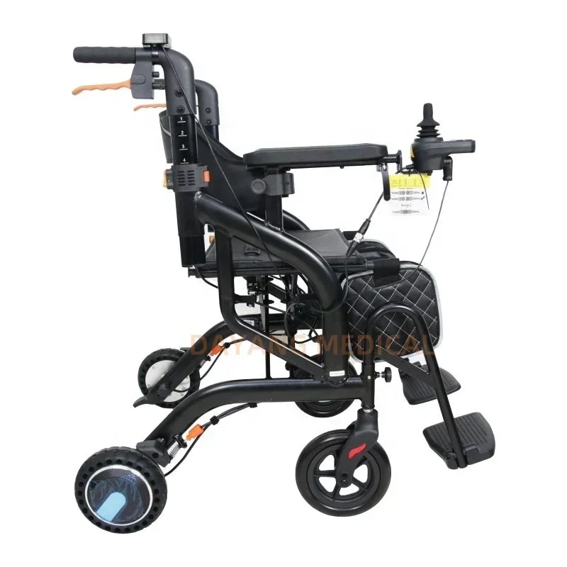 China Aluminum Light Weight Foldable Electric Walking Aid Rollator Rehabilitation Walker With Seat For Disabled Elderly
