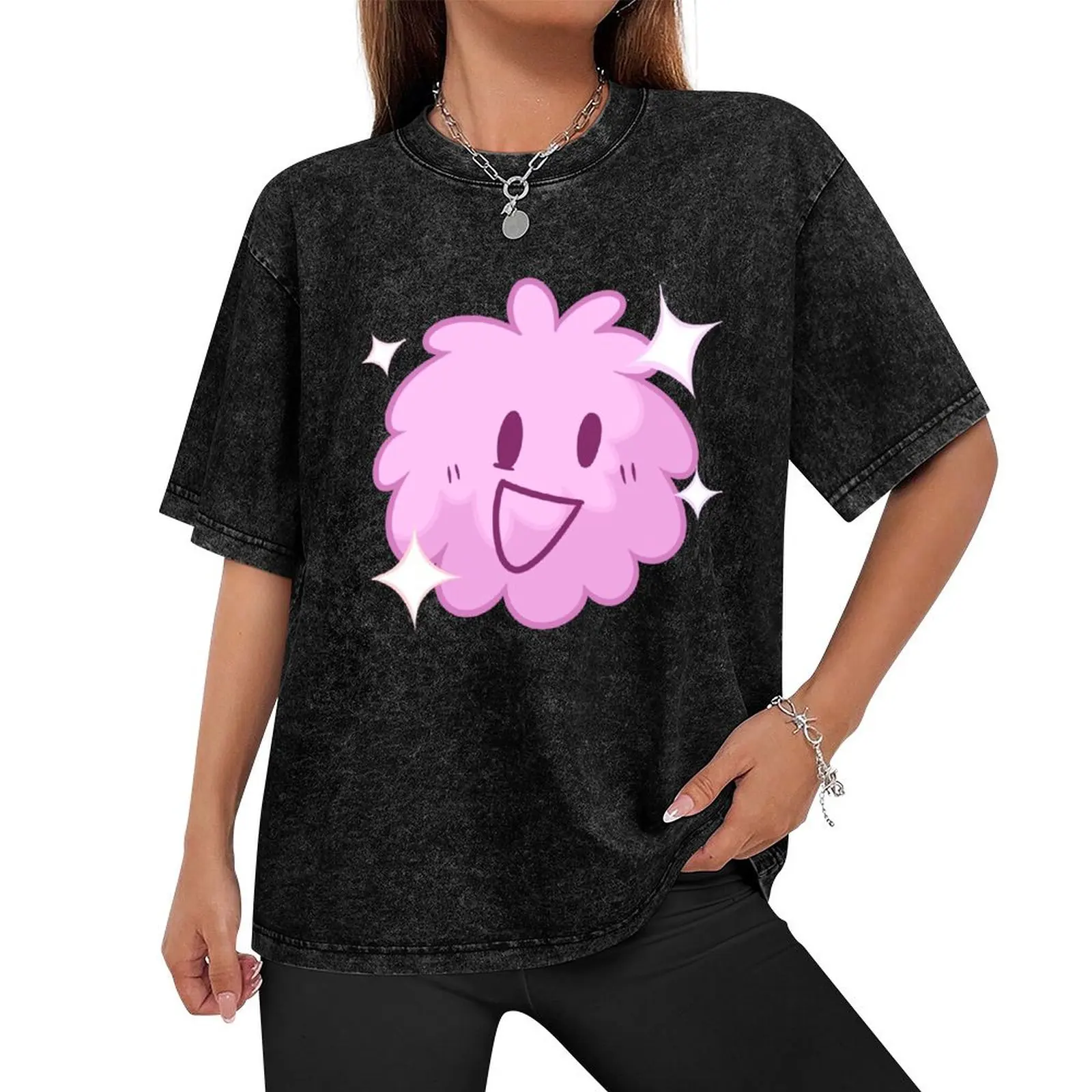 Puffball (Battle For Dream Island) T-Shirt Funny t-shirt plus size clothes mens t shirt graphic