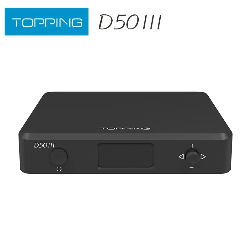 TOPPING D50 III Desktop HiFi DAC Double ES9039Q2M PCM768 DSD512 With Remote Control D50 III Decoder