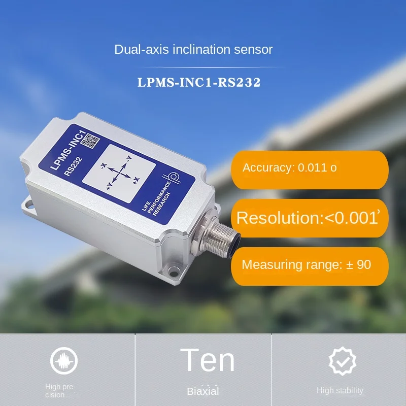 LPMS-INC1 RS232 Biaxial Inclinometer, Inclinometer