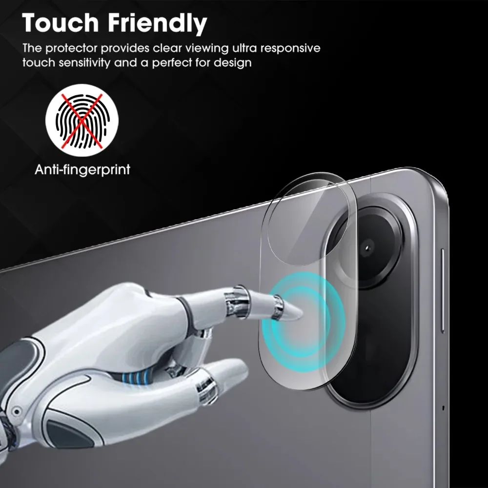 5-1PCS for Redmi Pad 2 Tempered Glass Tablet Back Camera Screen Protector for Redmi Pad2 Rear Lens Protector Clear Glass Film