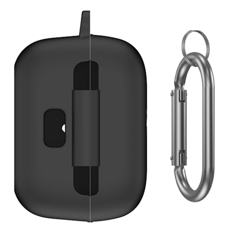 

Protective Cover Silicone Case with Carabiner for C50i Earphones Impact Resistant Dustproof Ergonomic Sleeve