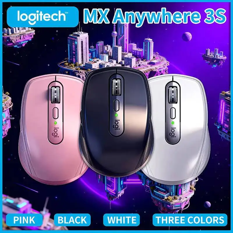 

Compact MX Anywhere 3S - 8K DPI, MagSpeed Wheel, Anti-Slip Grip, Great for Pet Adoption Event & Short Clinic Trip