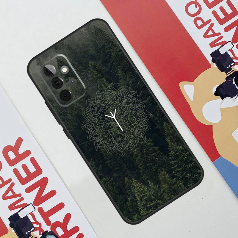 Forest Nordic Runes Cover For Samsung Galaxy A34 A24 A54 A14 A52 A42 A32 A22 A12 A51 A71 A53 A33 A23 A13 Case