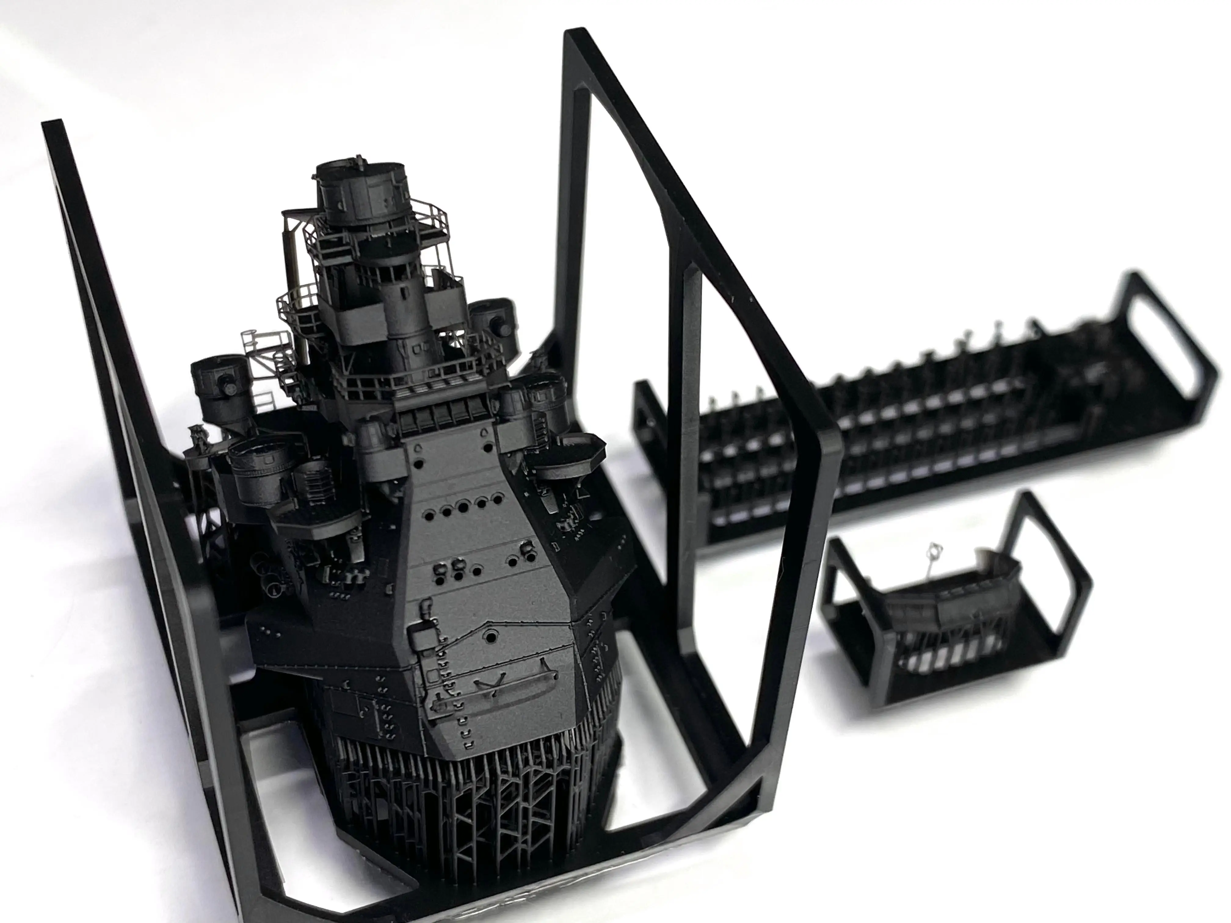 BUNKER IJN70129 1/700 IJN TAKAO Bridge & Equipments (1944-1945) 3D Print Set