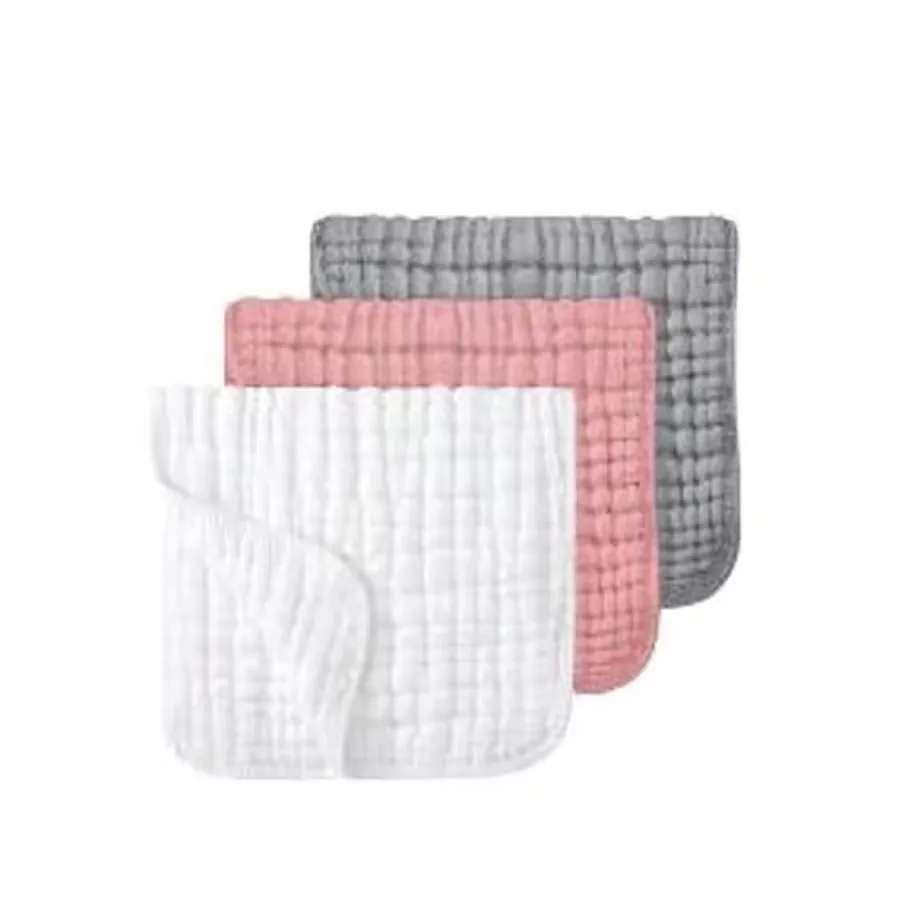 

Baby Six Layer Cotton Gauze Towel for Washing Face Baby Drool Towel Newborn Anti Overflow Milk Towel Burping Towel