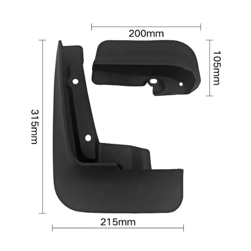 Mud flaps for VW Multivan T5 Mudflap splash Guard Fenders Multivan Mudguards Fender car accessories Front Rear 4 pcs 2004-2015