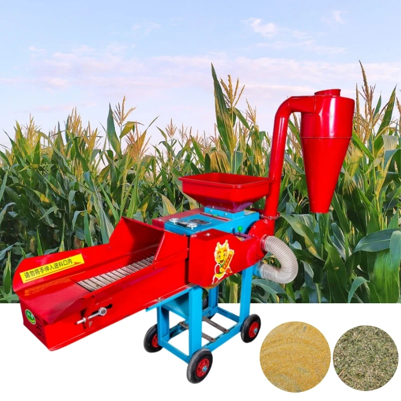 

Runjin Diesel Chaff Cutter Machine Mini Chuff Straw Crusher Poultry Animal Feed Making Shredder Silage Grass Chopper Machine