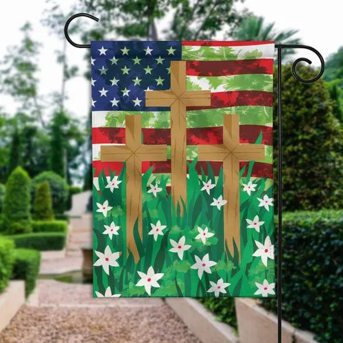 American Cross Flag Christian Cross Flag Divine Cross Flag Faith Jesus Flag RRM IIX SSL