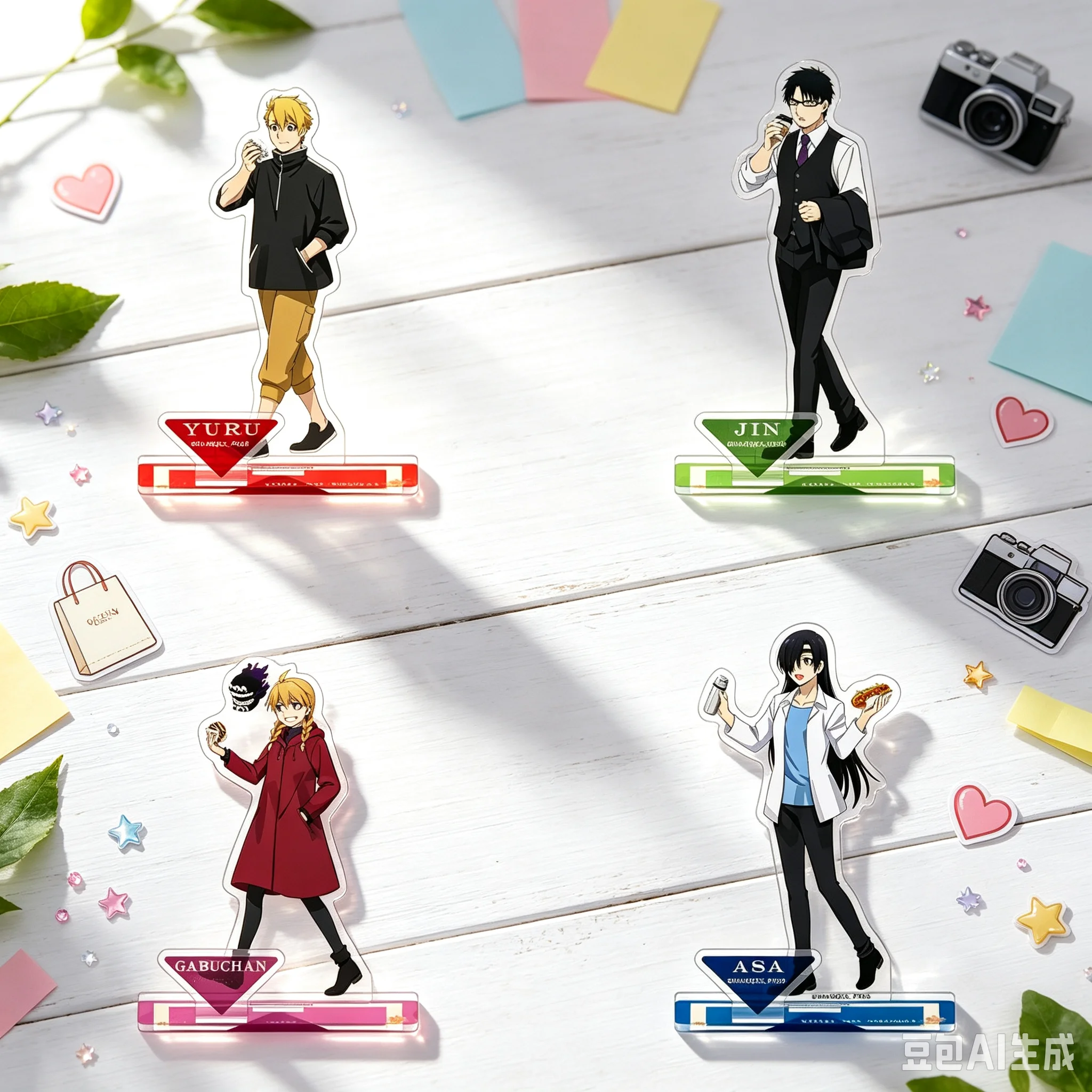 Acrylic Stand Model 15CM Anime Daemons Of The Shadow Realm Model Action Figure Peripheral Collection Decorations Gifts Keychain