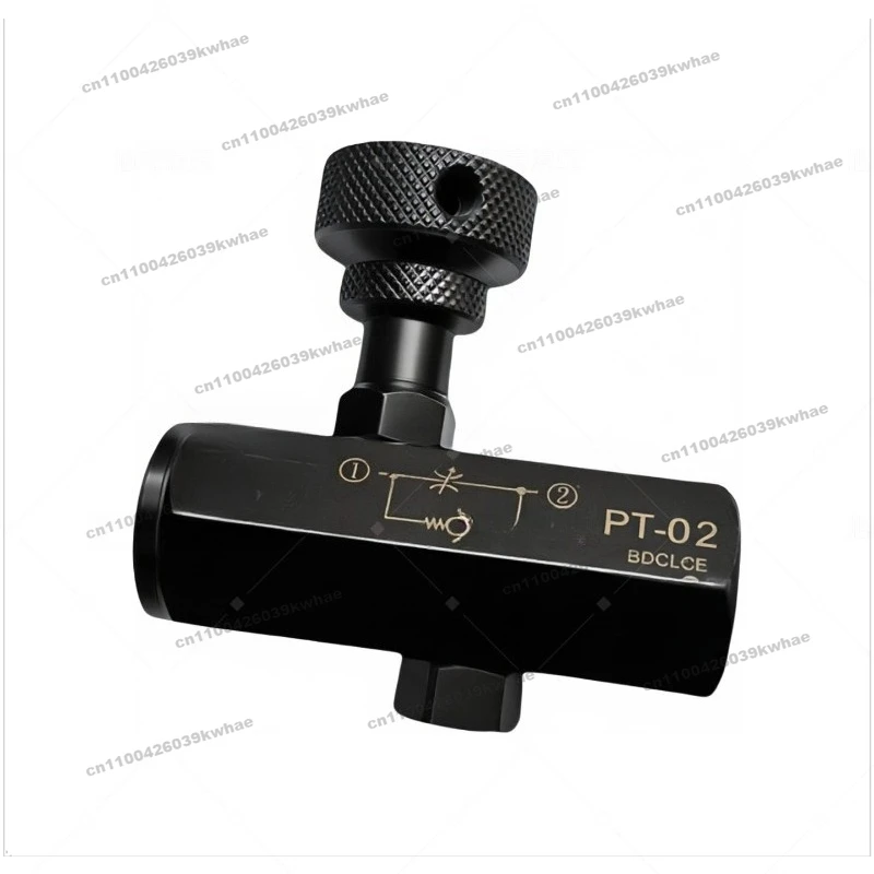 For Flow Control Valve One-way Throttle Valve Regulating Valve PT-02/PT-03