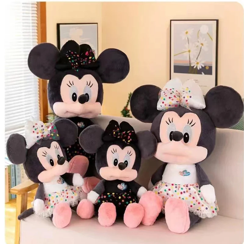 Disney Doll Mickey Mouse Plush Toy Cute Minnie Mouse Stuffed The Best Birthday Gift for Children's Girls Kids Young Person