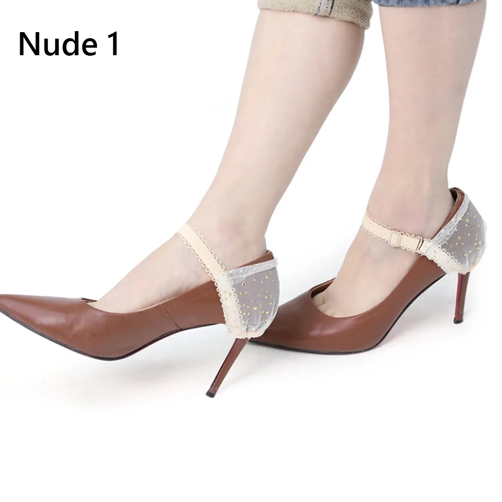 

1Pairs Ankle Holding Shoes Band Anti-skid Belt Women Shoelaces Anti Slip Straps Invisible Anti-loose High Heels Holding