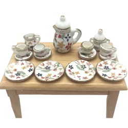 1/12 1/8 BJD Doll House Accessories Ceramic Tableware Tea Cup of Different Colors for 11.5