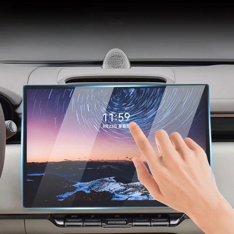 

For Zeekr 7X 2025 2026 Car Center Console HD Tempered Film Navigation Instrument Screen Protective Films Screen Protector