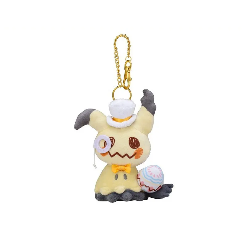 In Stock Mimikyu Plush Keychain Pokemon Cola Bubble Stuffed Doll Bag Pendant Hanging Ornament For Bag Decoration Gift