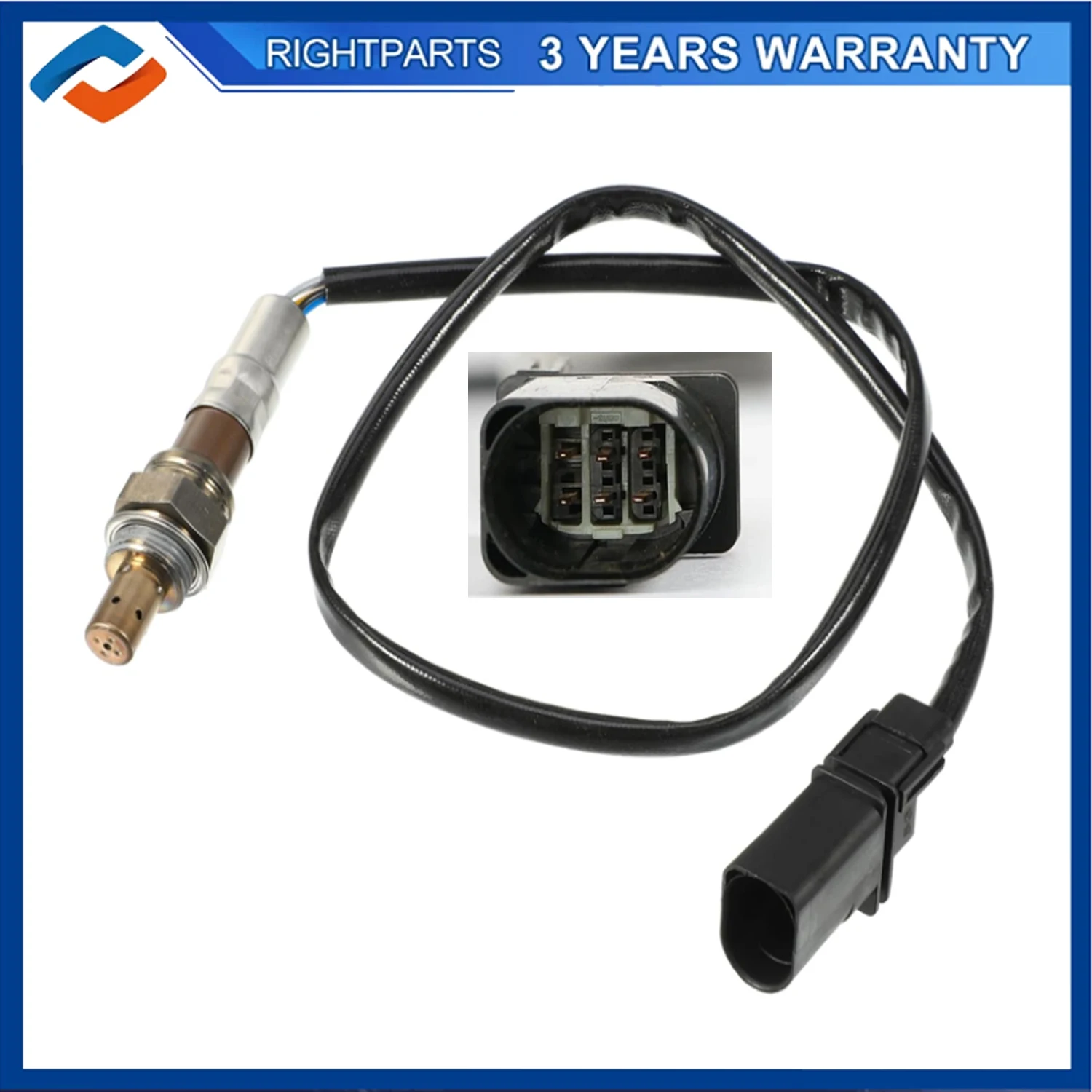 

Front Lambda Probe Oxygen O2 Sensor 5-wire For Audi A4 A5 A6 A7 Q5 S4 S5 2.4 2.8 3.0L 3.2L 2005-2012 06E906265S 06E906265F