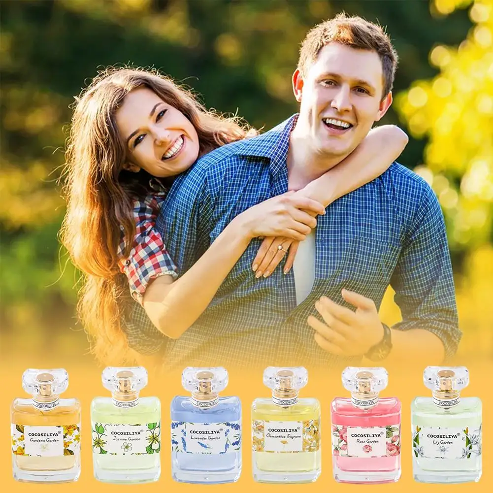 عطر كوكوسيليا للنساء برائحة الزهور الطبيعية يدوم طويلاً أو دو برفوم أوسمانثوس، روز، لافندر، عطر جاردينيا الخفيف الطازج #3