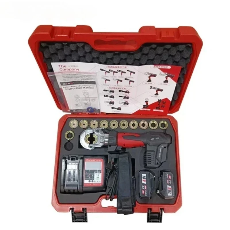 2026 HEWLEE HZT-300 Electric Hydraulic Plier Copper Aluminum Terminal Li Battery Crimp Plier