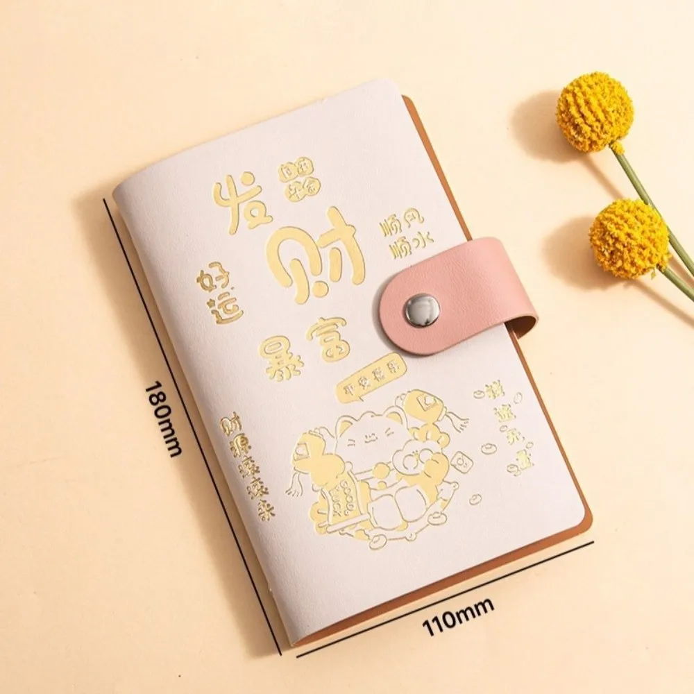 Save Money 100 Envelopes Money Saving Challenge Waterproof Reusable Mini Binder Savings Challenge PU Savings Challenges Book