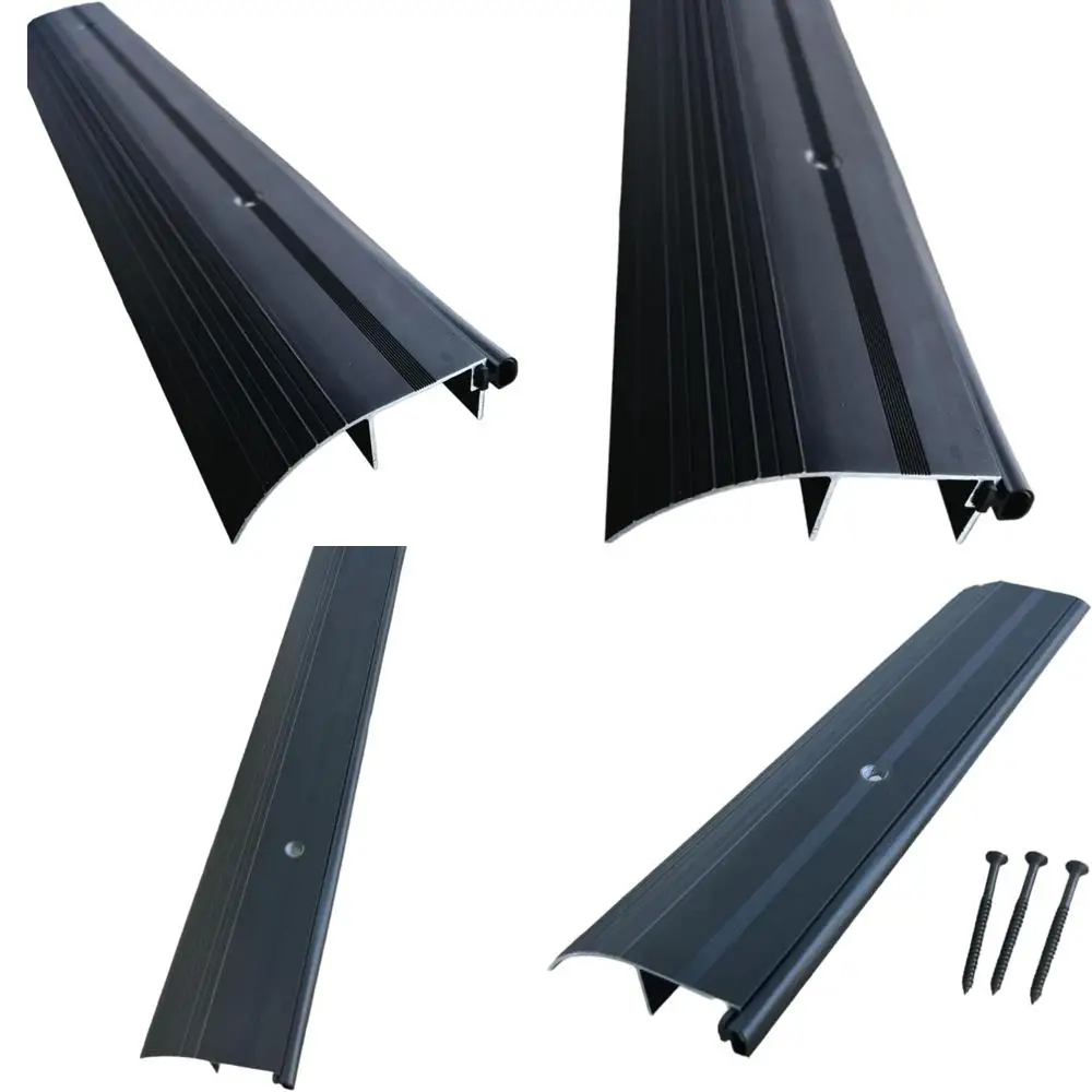 

Aluminum and Vinyl High Profile 3-5/16 x 1 Outswing Door Threshold for Exterior Doors and Doorways