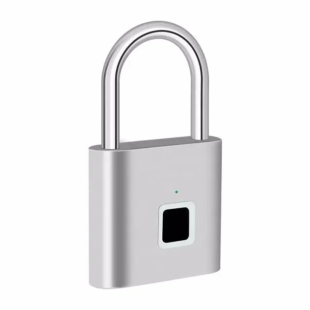 Keyless USB Rechargeable Fingerprint Padlock